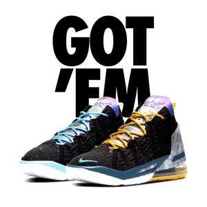 NEW LEBRON 18 “REFLECTIONS” NIB size 10